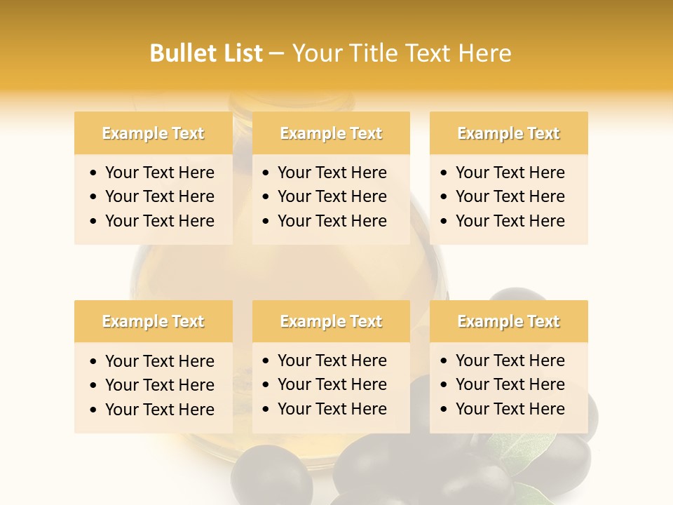 Organic Mediterranean Virgin PowerPoint Template