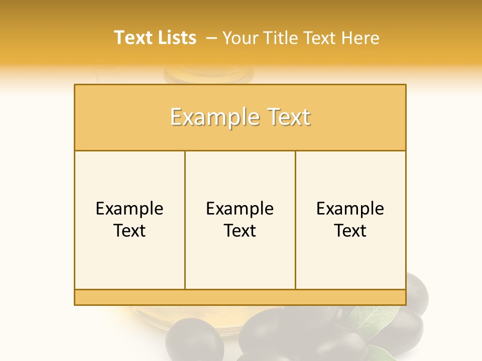 Organic Mediterranean Virgin PowerPoint Template