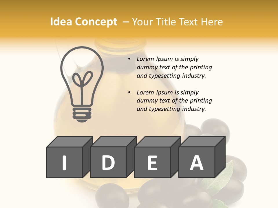 Organic Mediterranean Virgin PowerPoint Template