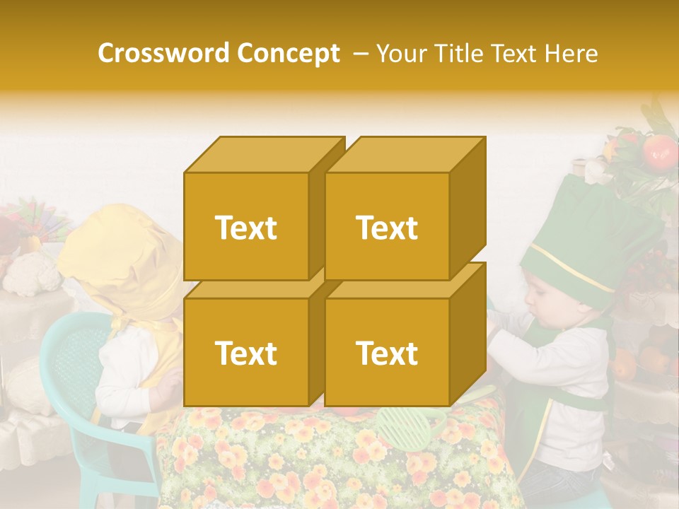 Kid Taste Infant PowerPoint Template
