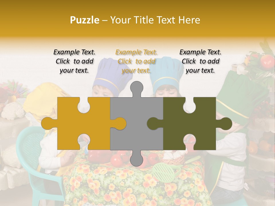 Kid Taste Infant PowerPoint Template