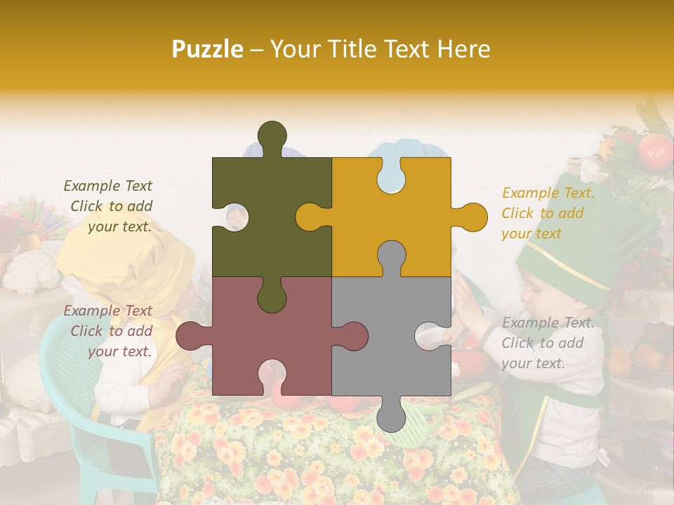 Kid Taste Infant PowerPoint Template