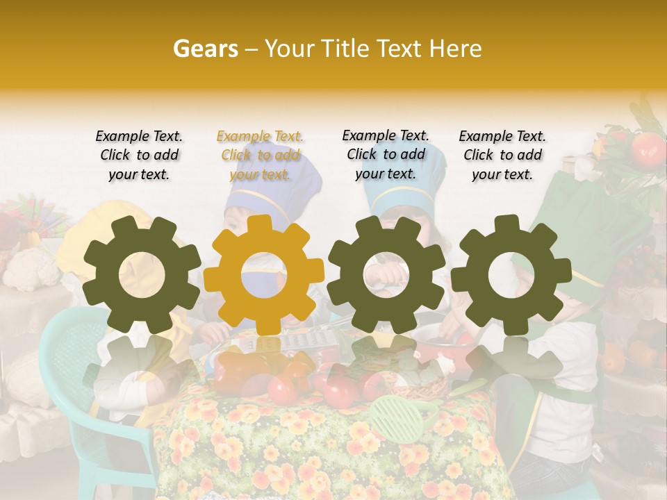 Kid Taste Infant PowerPoint Template