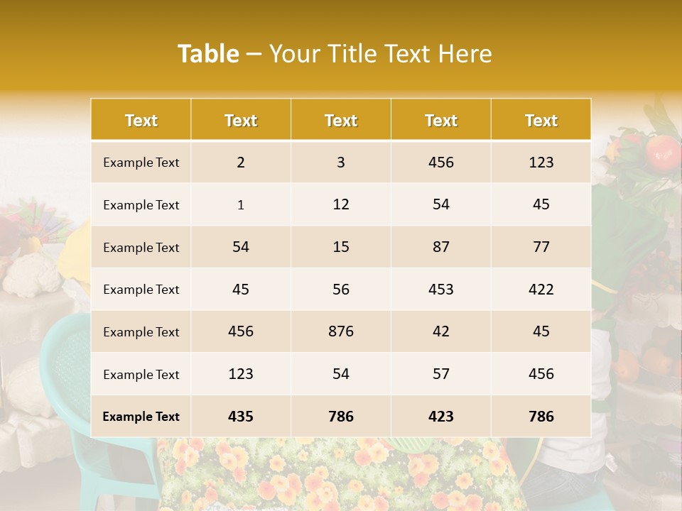 Kid Taste Infant PowerPoint Template