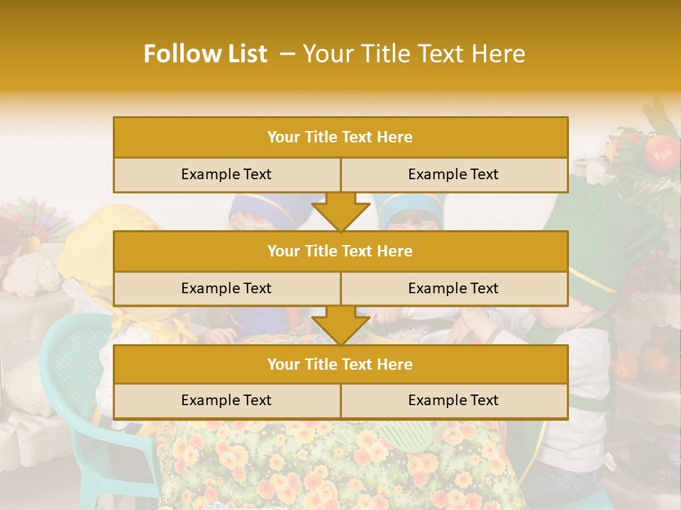 Kid Taste Infant PowerPoint Template