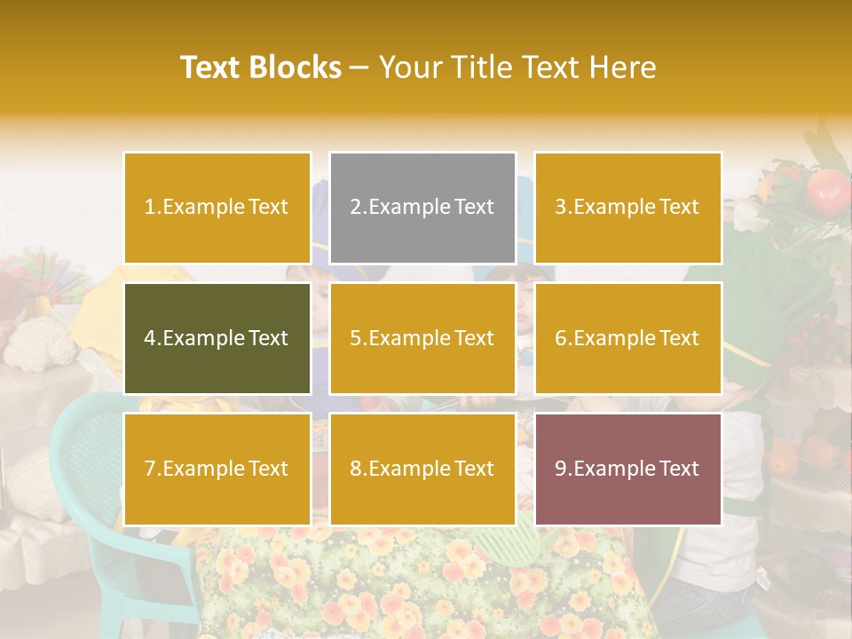 Kid Taste Infant PowerPoint Template