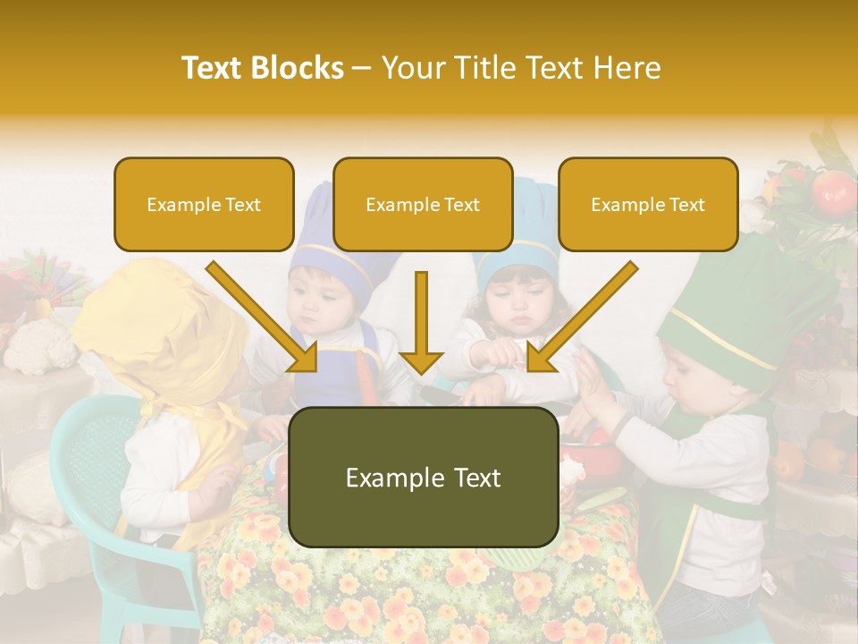 Kid Taste Infant PowerPoint Template