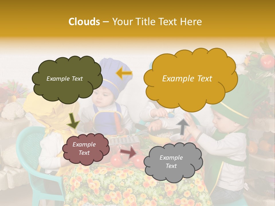 Kid Taste Infant PowerPoint Template