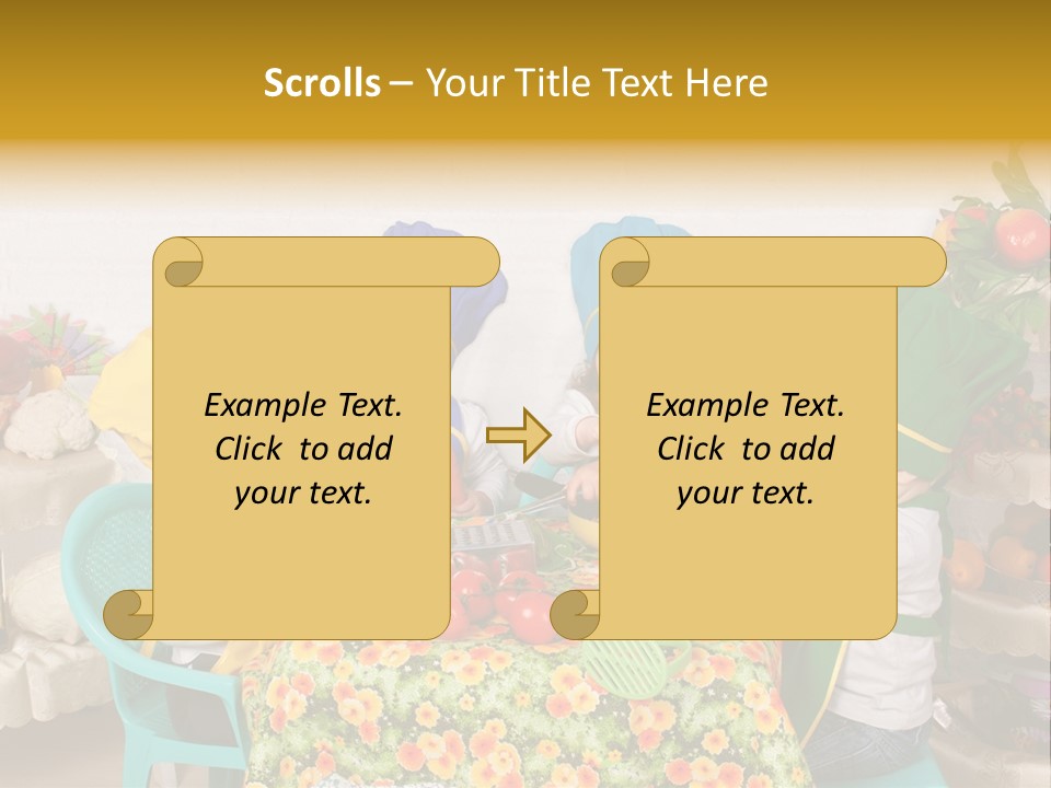 Kid Taste Infant PowerPoint Template