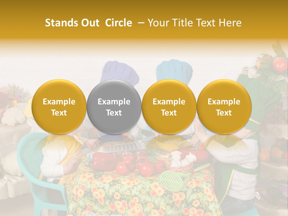 Kid Taste Infant PowerPoint Template