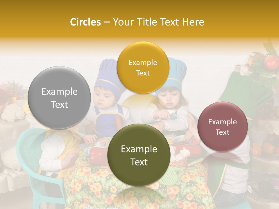 Kid Taste Infant PowerPoint Template