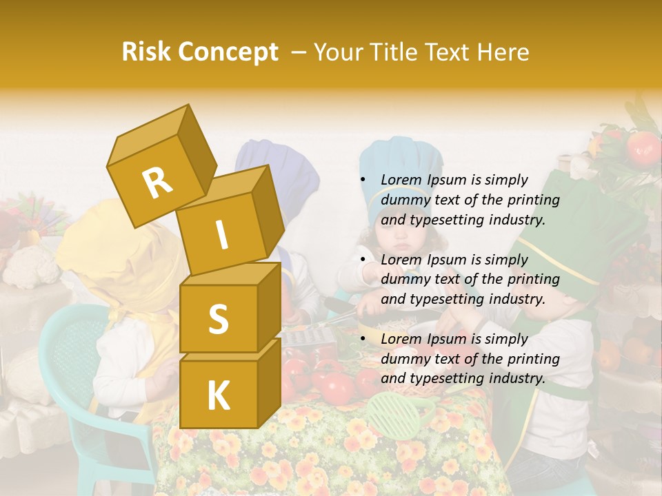 Kid Taste Infant PowerPoint Template