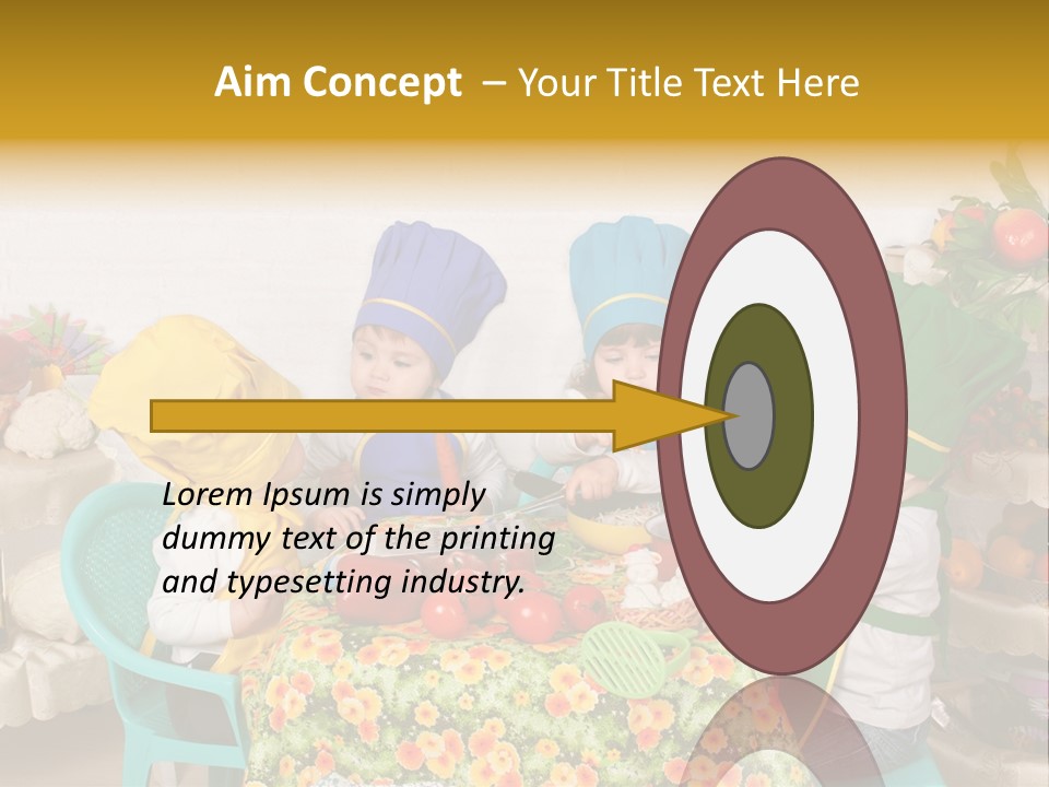 Kid Taste Infant PowerPoint Template