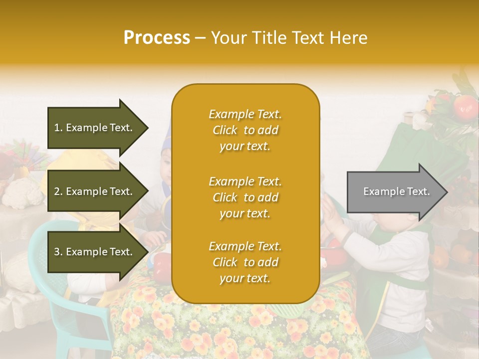 Kid Taste Infant PowerPoint Template