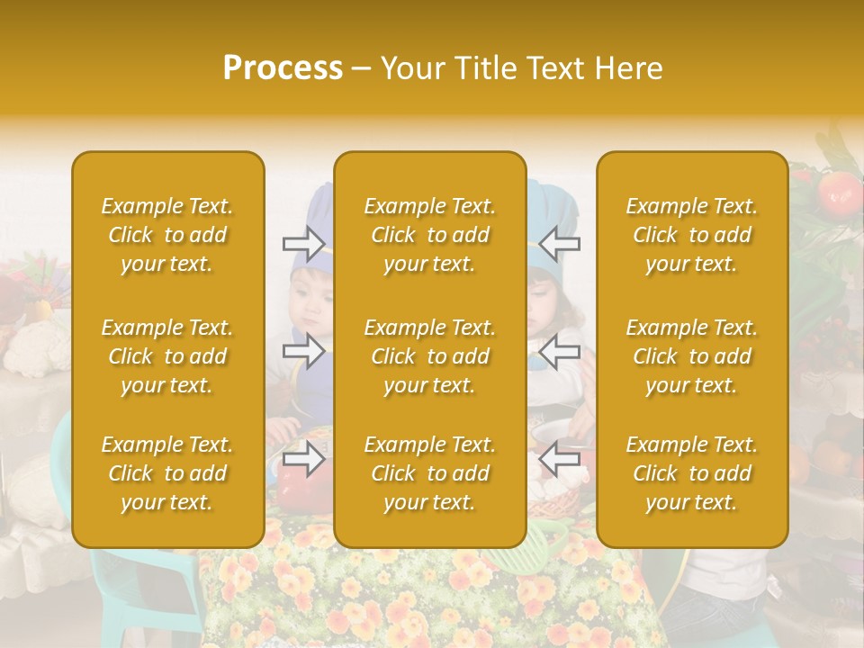Kid Taste Infant PowerPoint Template