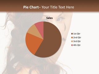 Portrait Looking Soft PowerPoint Template