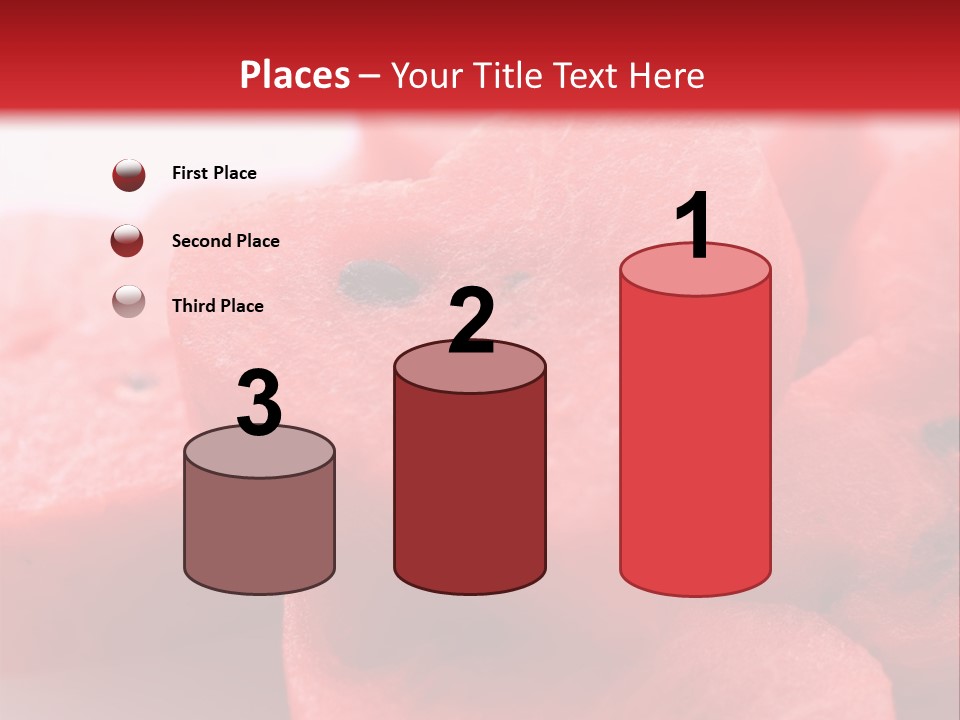 Sweet Health Fruit PowerPoint Template