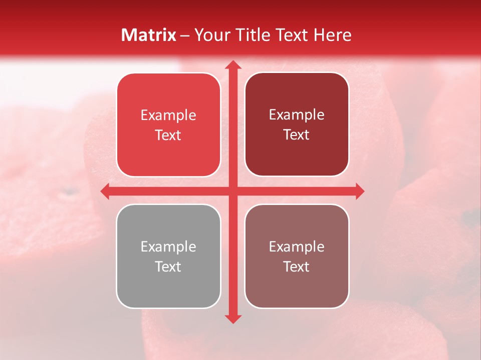 Sweet Health Fruit PowerPoint Template