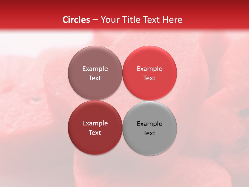 Sweet Health Fruit PowerPoint Template