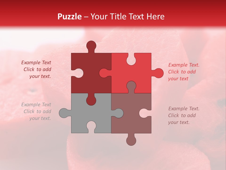 Sweet Health Fruit PowerPoint Template