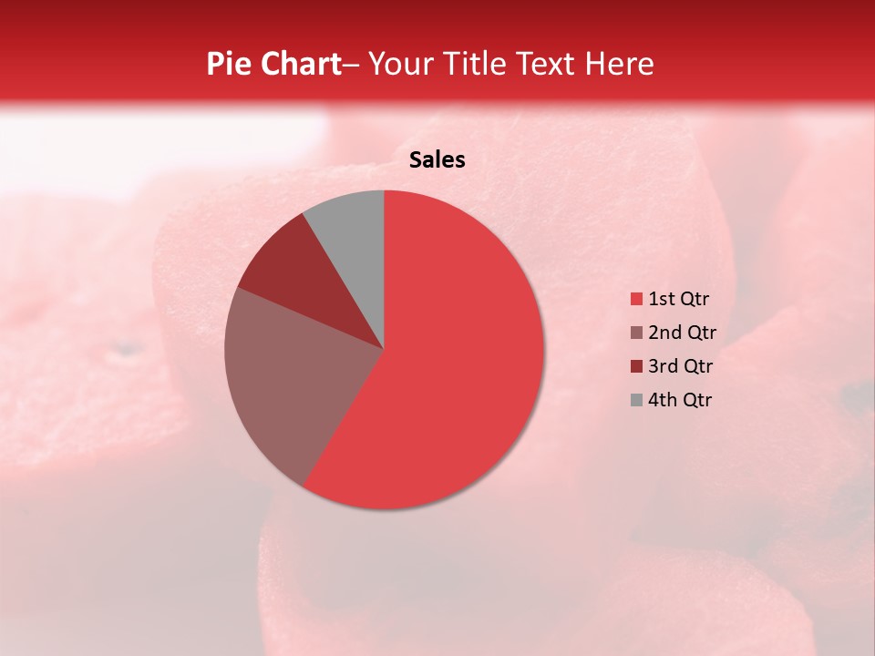Sweet Health Fruit PowerPoint Template