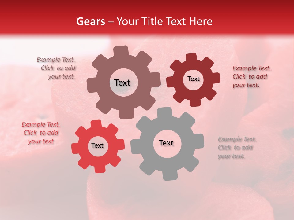 Sweet Health Fruit PowerPoint Template