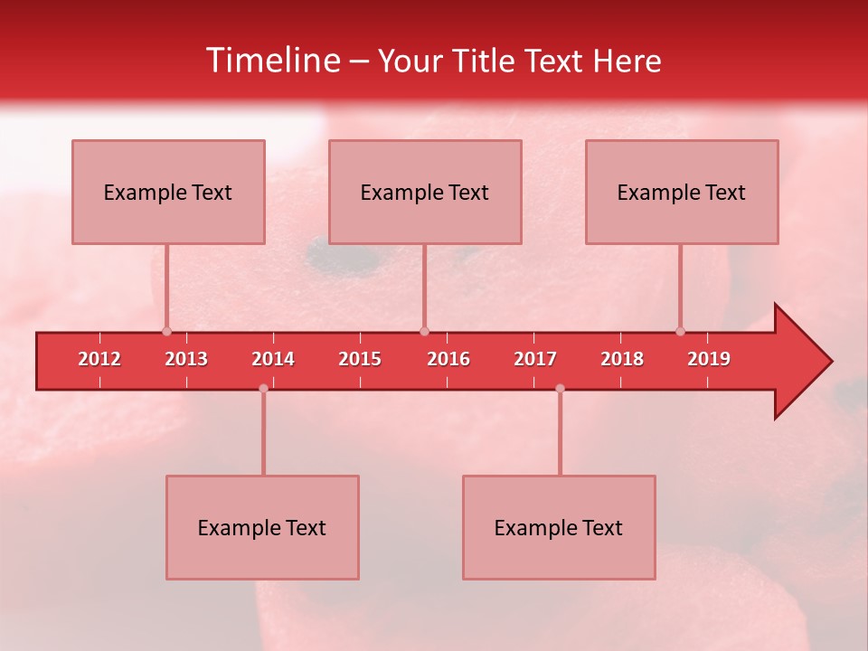 Sweet Health Fruit PowerPoint Template