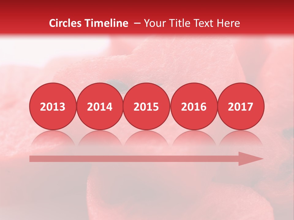 Sweet Health Fruit PowerPoint Template