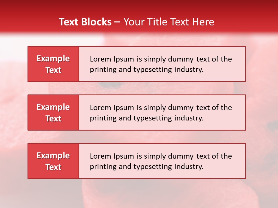 Sweet Health Fruit PowerPoint Template