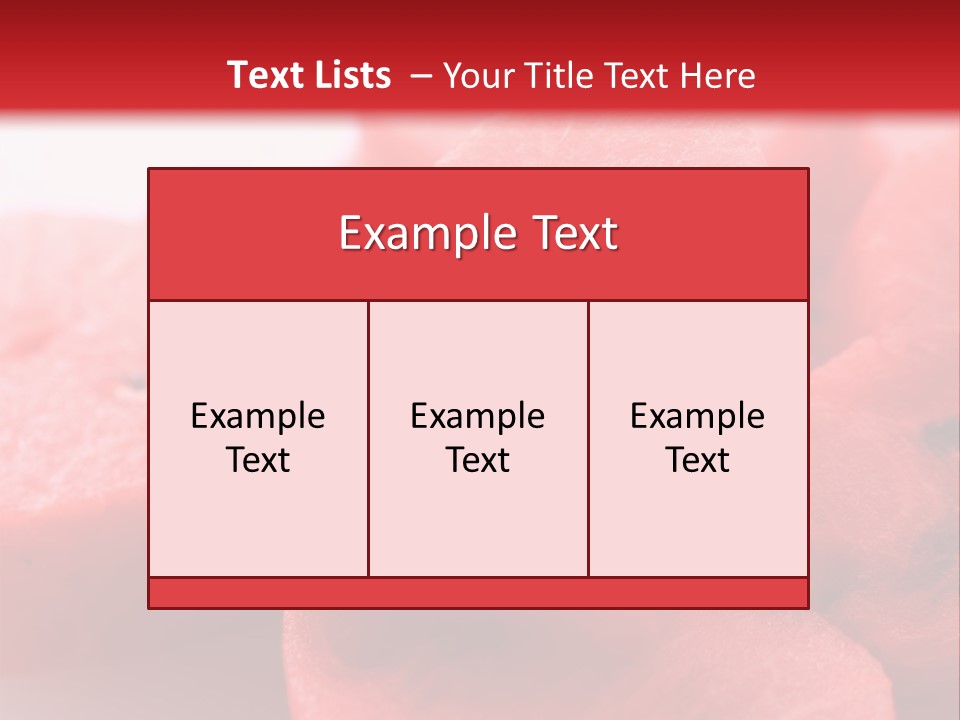 Sweet Health Fruit PowerPoint Template