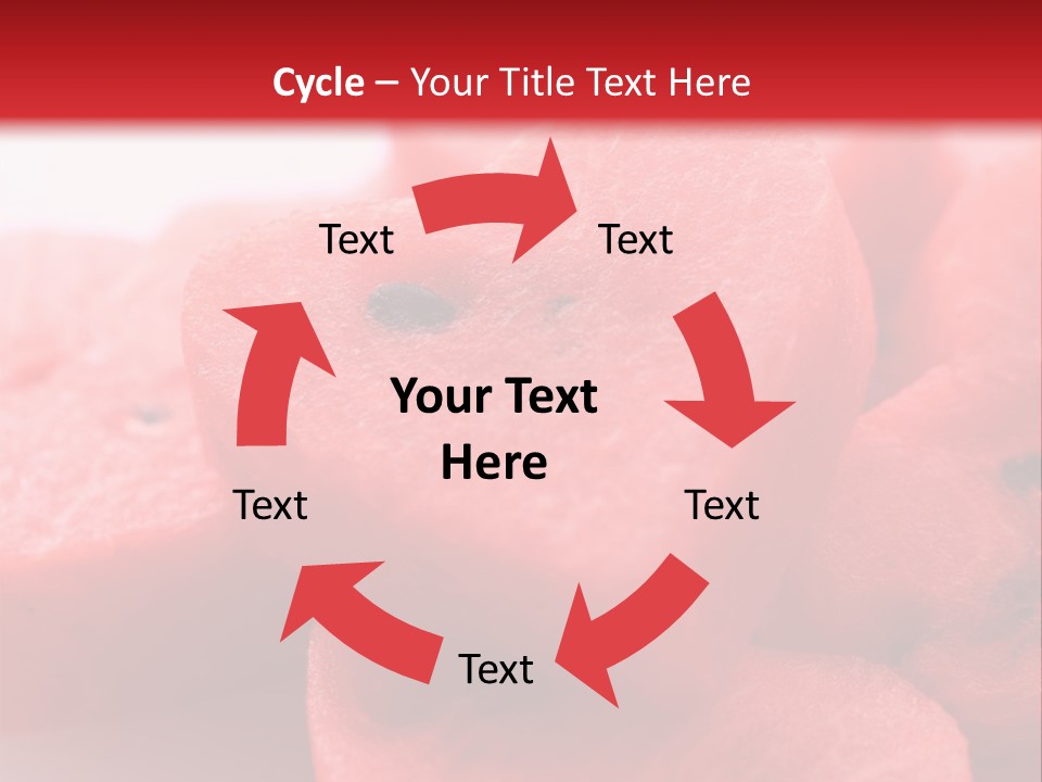 Sweet Health Fruit PowerPoint Template