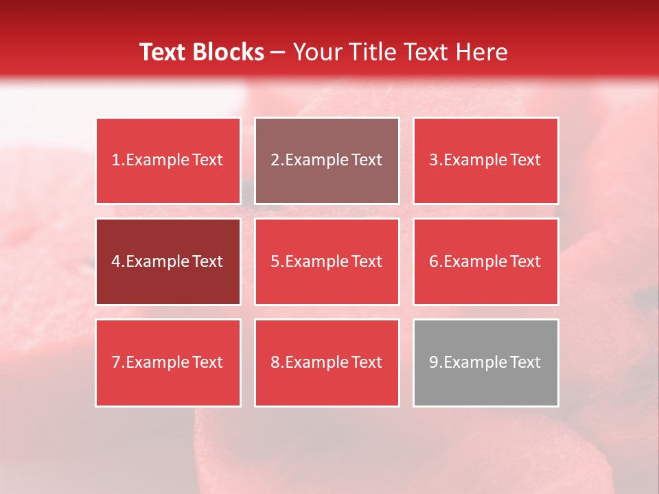 Sweet Health Fruit PowerPoint Template