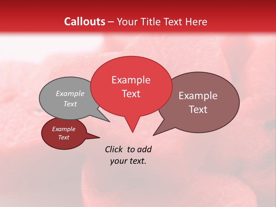 Sweet Health Fruit PowerPoint Template