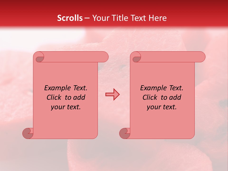 Sweet Health Fruit PowerPoint Template