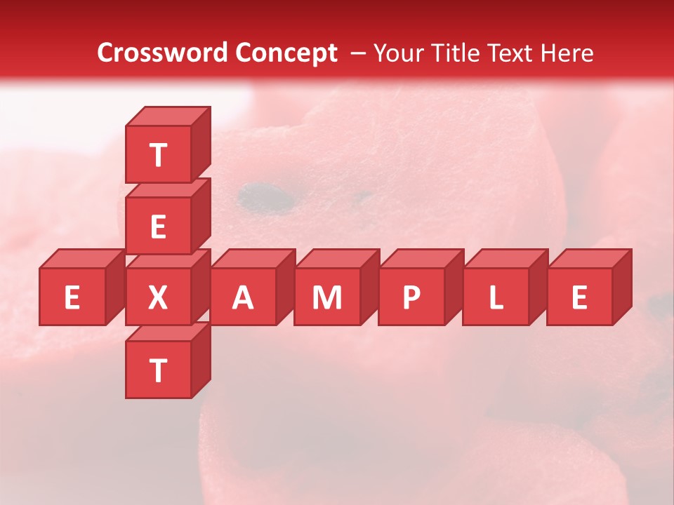 Sweet Health Fruit PowerPoint Template