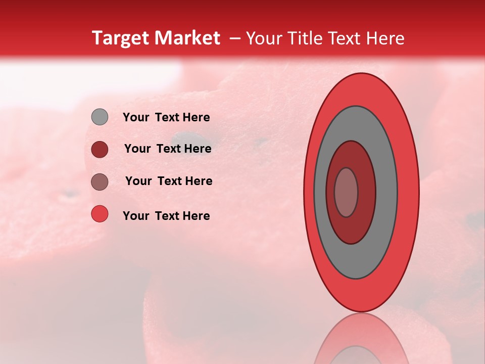 Sweet Health Fruit PowerPoint Template