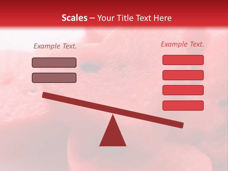 Sweet Health Fruit PowerPoint Template