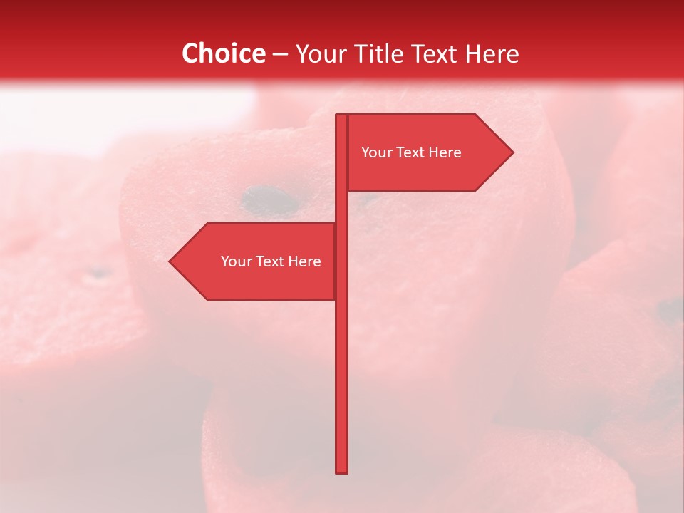 Sweet Health Fruit PowerPoint Template