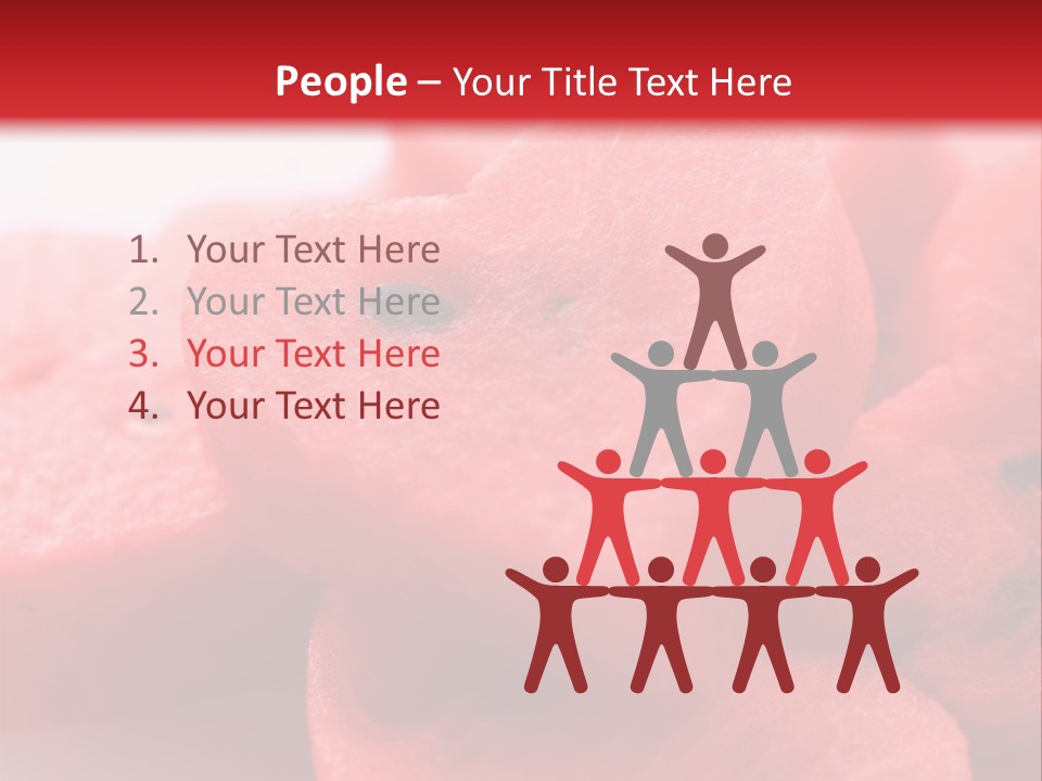 Sweet Health Fruit PowerPoint Template