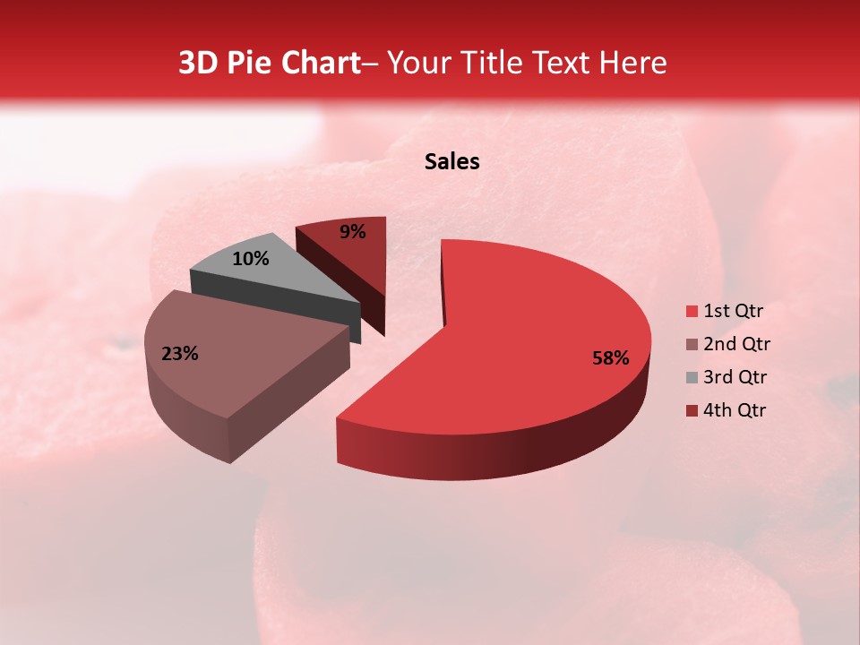 Sweet Health Fruit PowerPoint Template