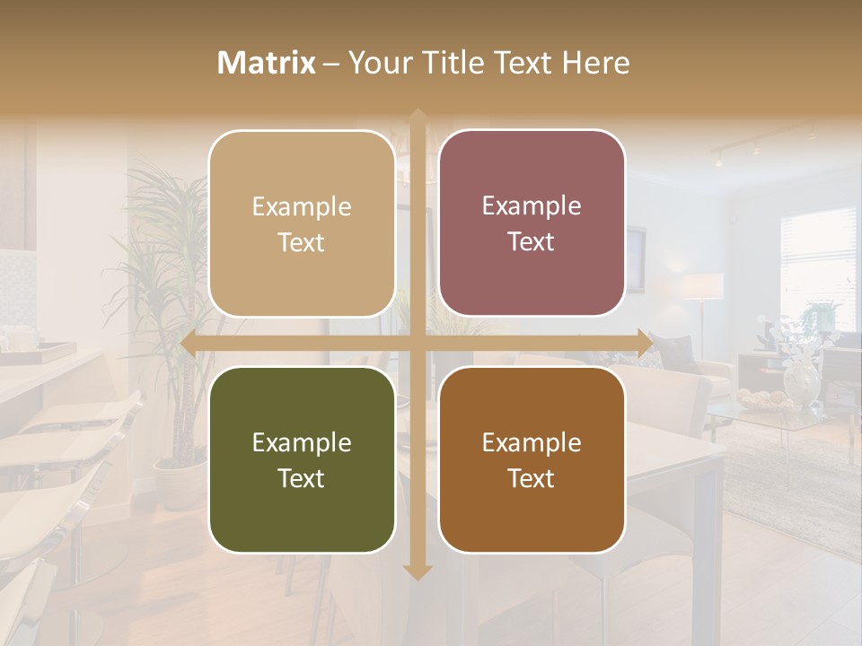 Furniture Indoors Leisure PowerPoint Template