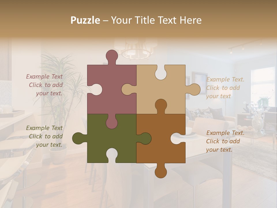 Furniture Indoors Leisure PowerPoint Template