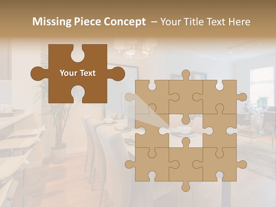 Furniture Indoors Leisure PowerPoint Template