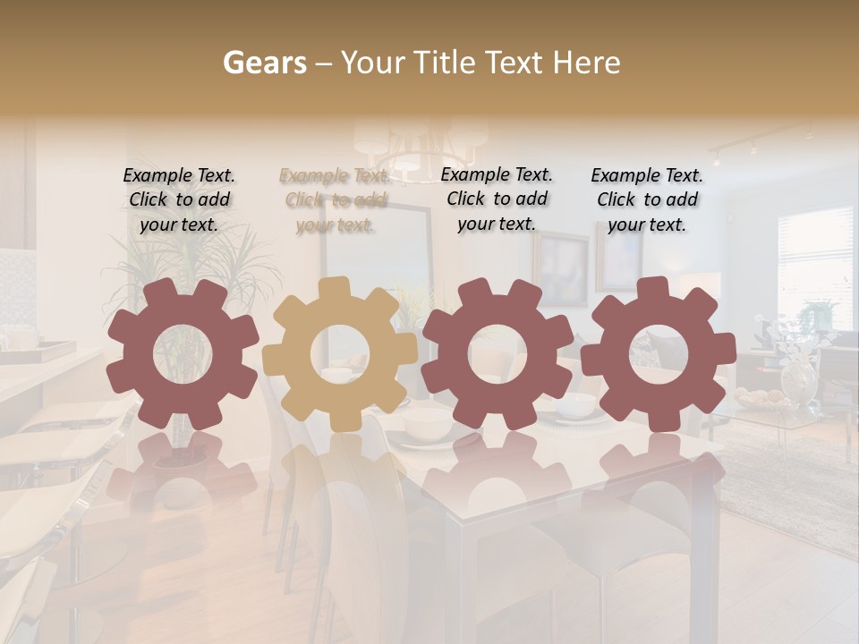 Furniture Indoors Leisure PowerPoint Template