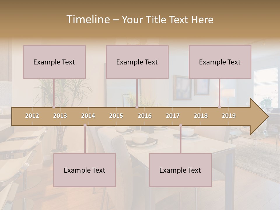 Furniture Indoors Leisure PowerPoint Template