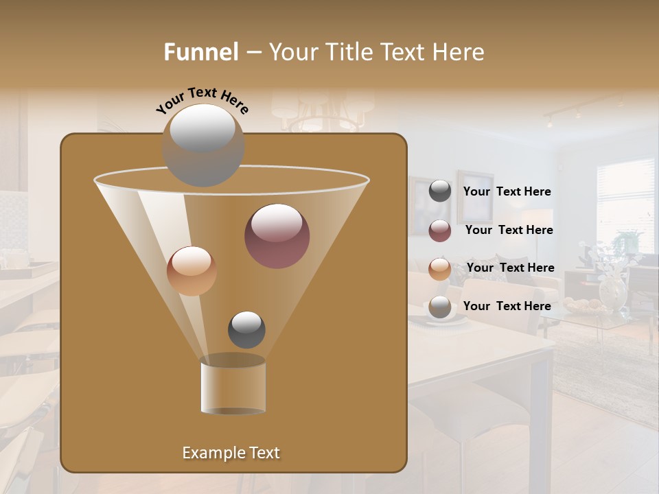 Furniture Indoors Leisure PowerPoint Template