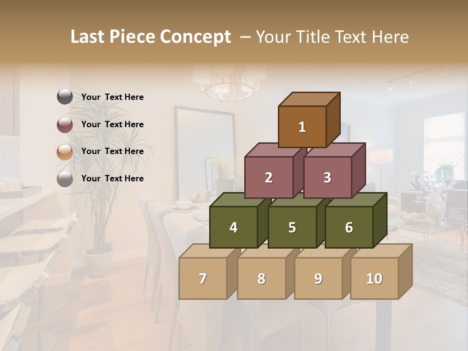 Furniture Indoors Leisure PowerPoint Template