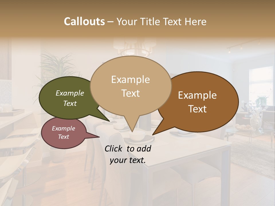Furniture Indoors Leisure PowerPoint Template