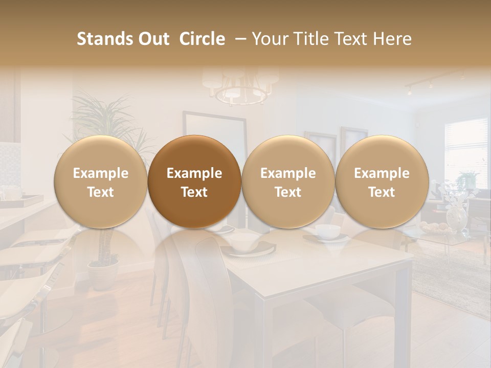 Furniture Indoors Leisure PowerPoint Template