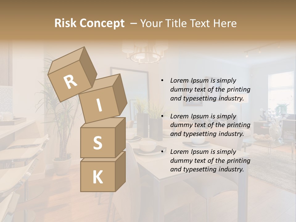 Furniture Indoors Leisure PowerPoint Template